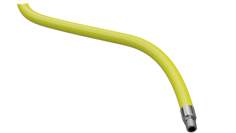 (image for) Lafferty Hose, Yellow, 3/4" x 25', 1/2" MPT (One End)