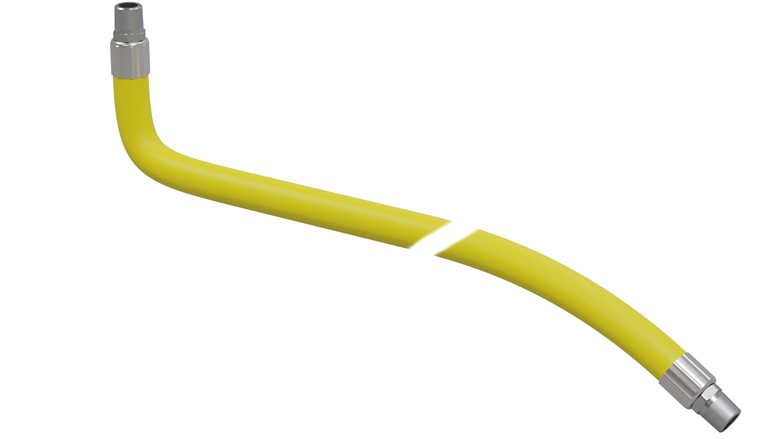 (image for) Lafferty Hose, Yellow, 3/4" x 50', 1/2" MPT (Both Ends)