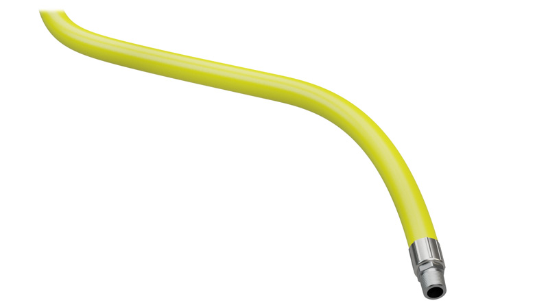 (image for) Lafferty Hose, White, 3/4" x 50', 1/2" MPT (One End)