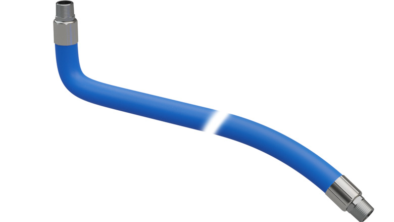 (image for) Lafferty Hose, Blue, 1" x 100', 3/4" MPT (Both Ends)