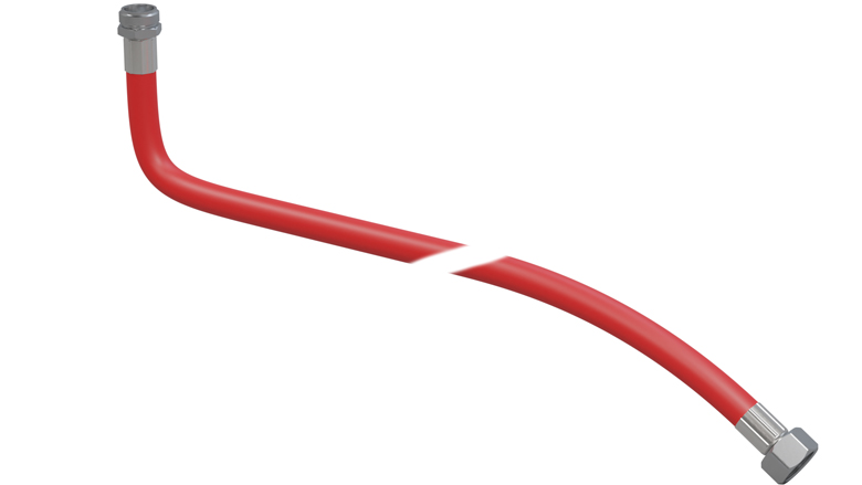 (image for) Lafferty GH Hose, Red, 1/2" x 50'