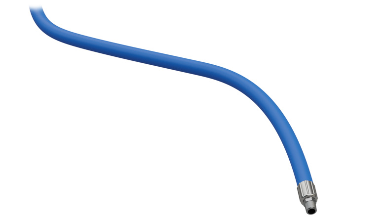 (image for) Lafferty Hose, AR, Blue, 1/2" x 25', 1/4" MPT (One End)