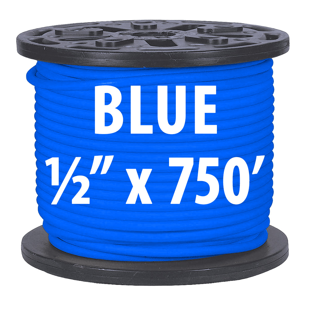 (image for) Lafferty Hose, Reel, Blue, 1/2" x 750'