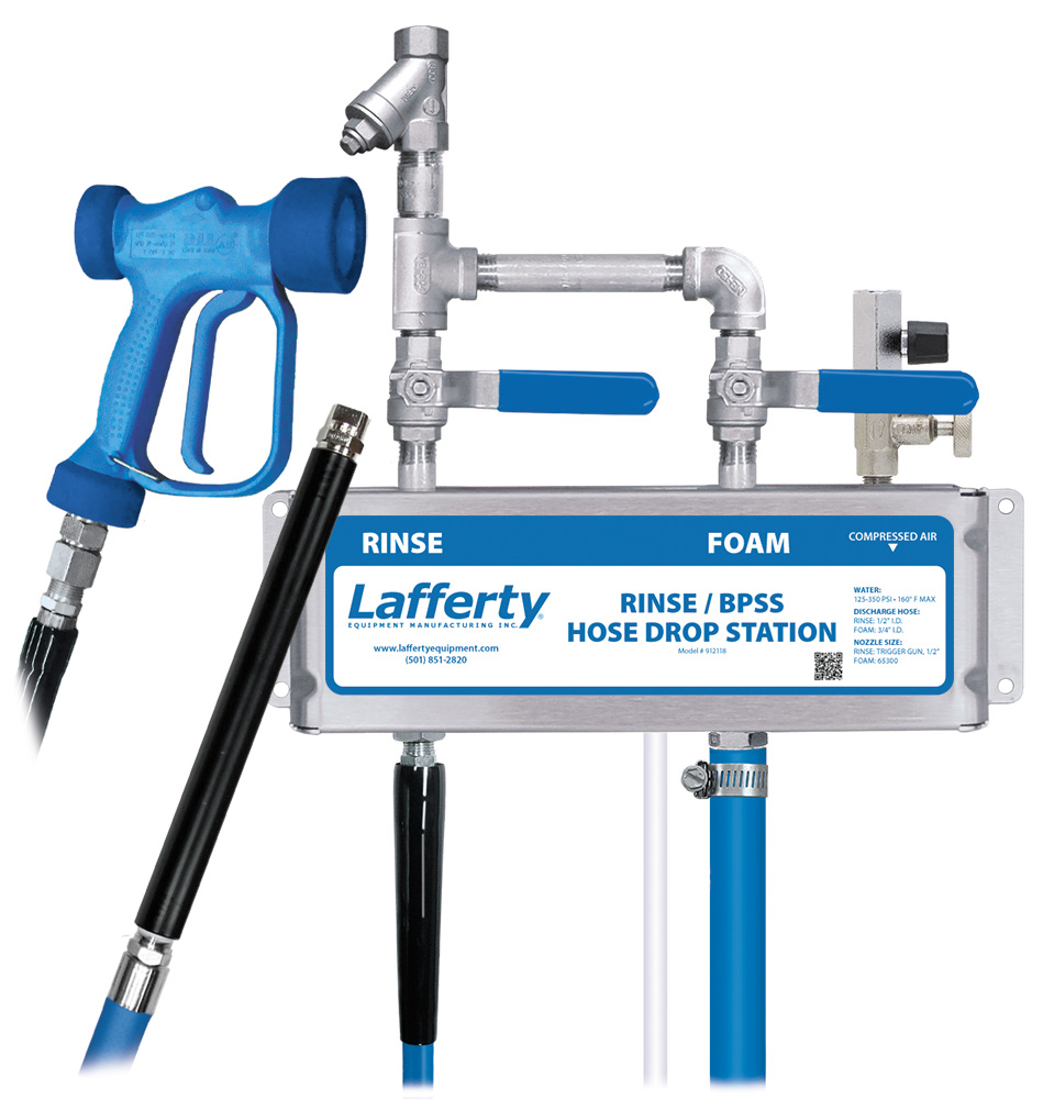 (image for) Lafferty Rinse / BPSS Foam Hose Drop Station