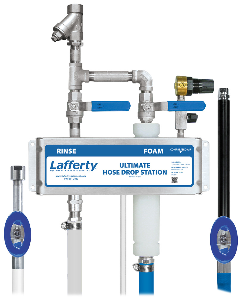 (image for) Lafferty Rinse / Ultimate Foam Hose Drop Station