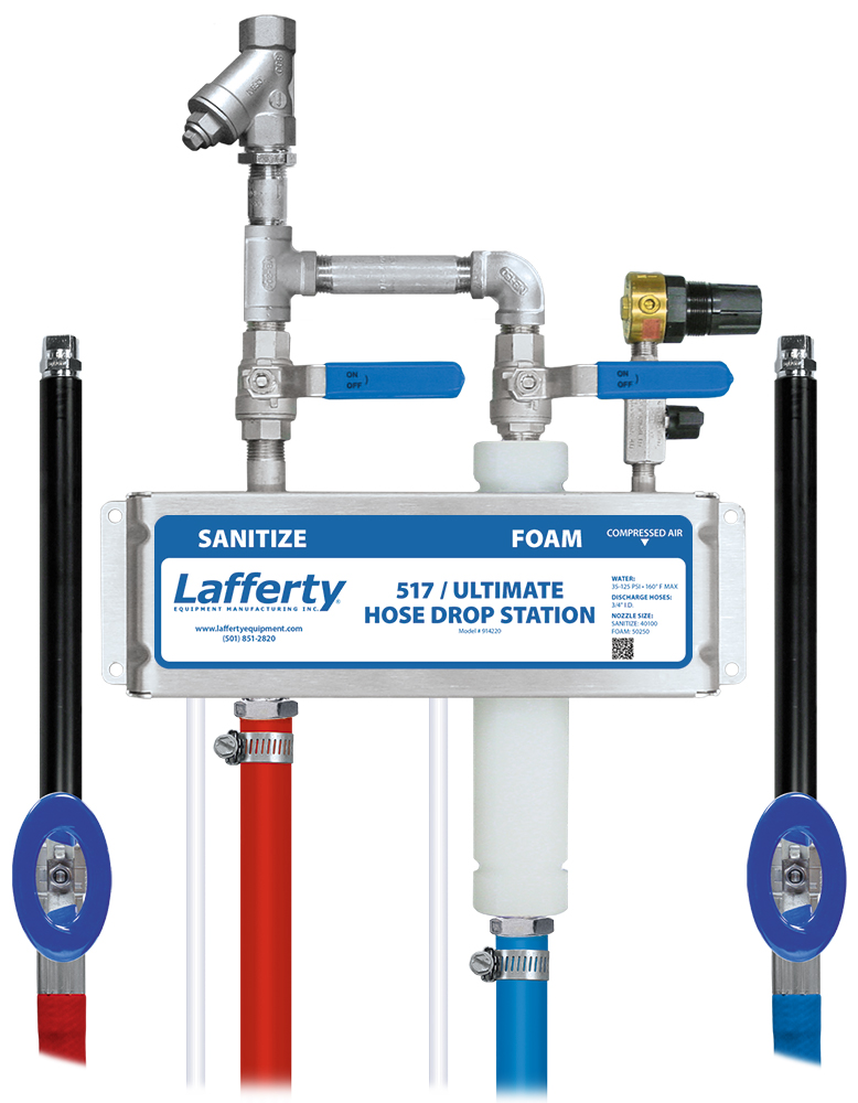 (image for) Lafferty Rinse / Ultimate Foam Hose Drop Station