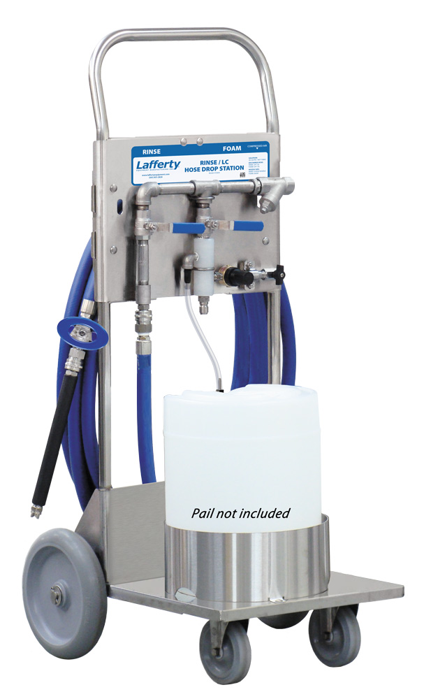 (image for) Lafferty Portable Rinse / LC Foam Hose Drop Station