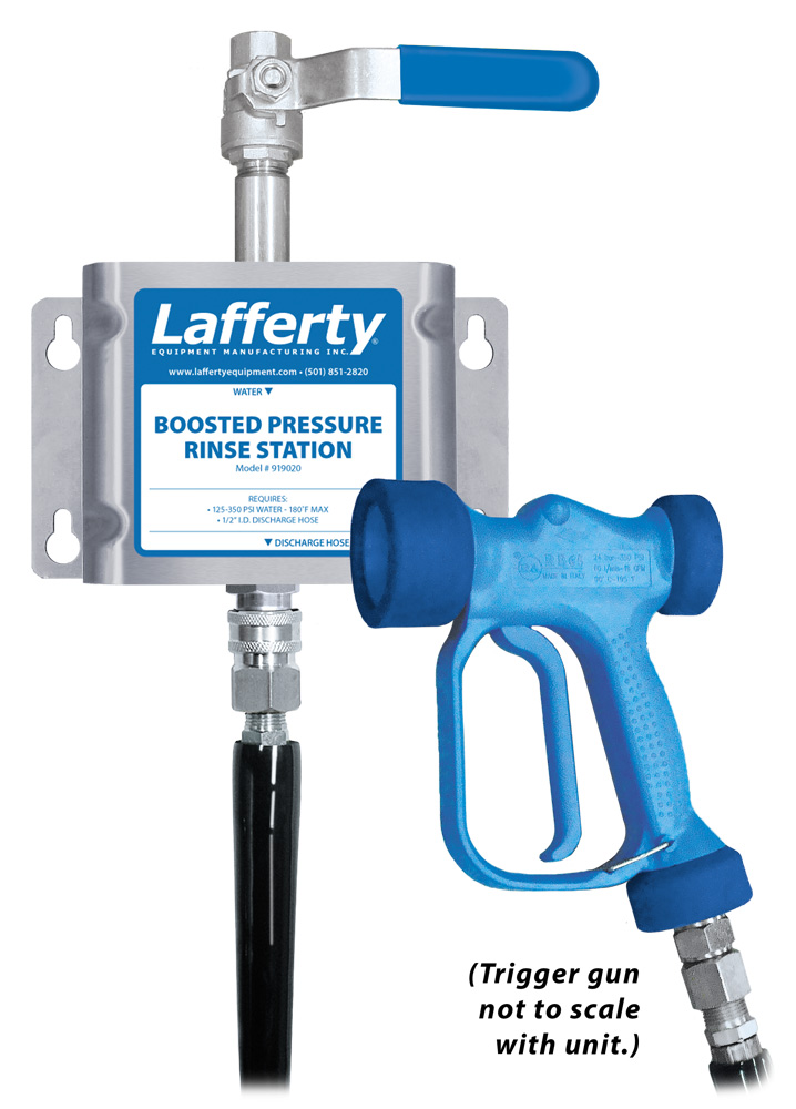 (image for) Lafferty Boosted Pressure Rinse Station