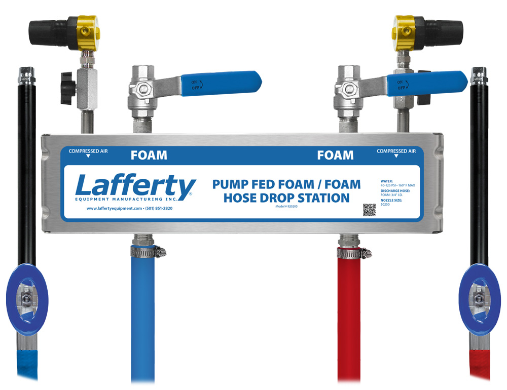 (image for) Lafferty Pump Fed Foam / Foam Hose Drop Station