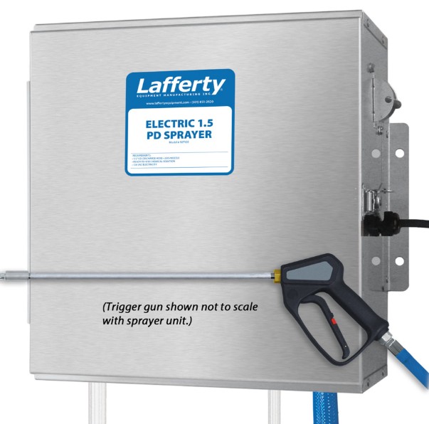 (image for) Lafferty Electric 1.5 PD Sprayer W/ SS Enclosure