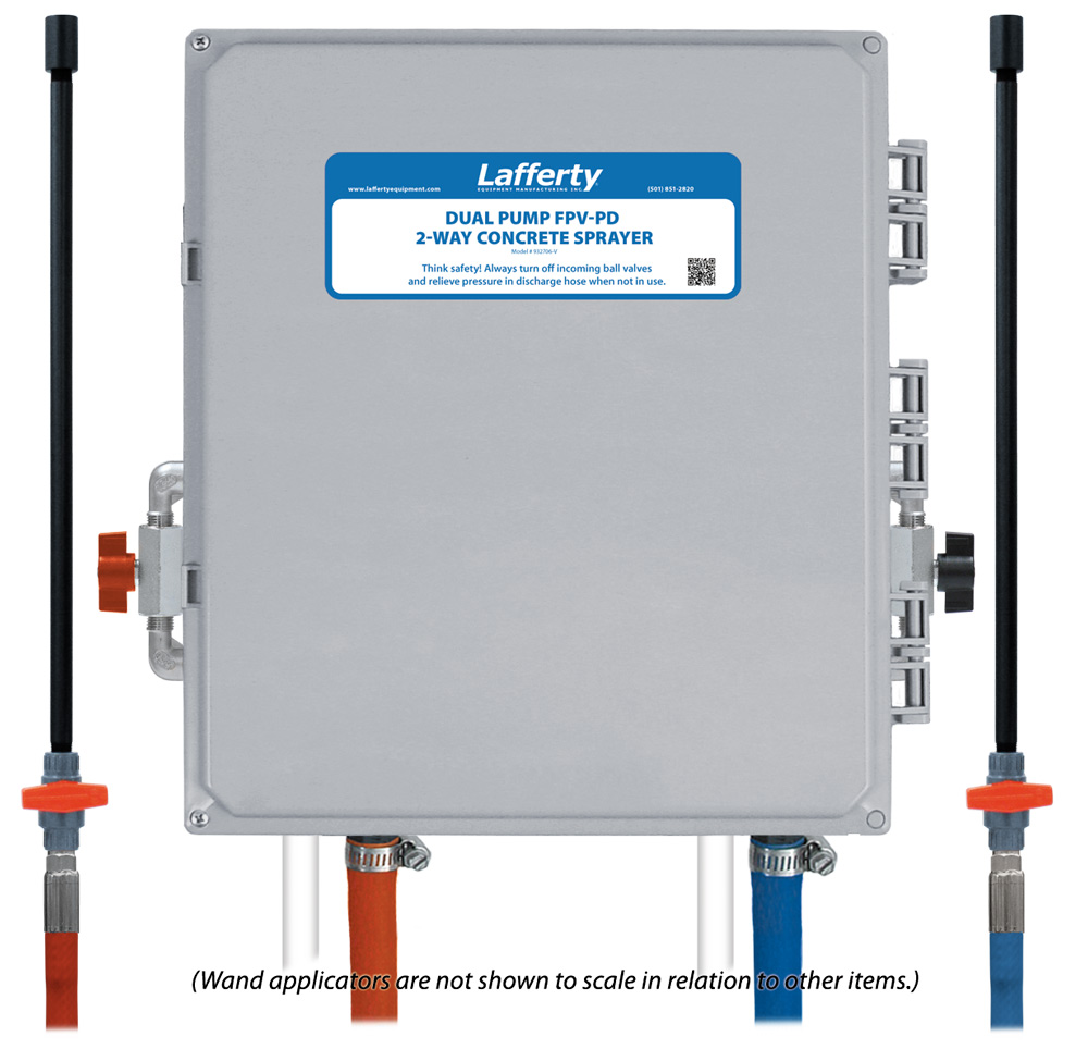 (image for) Lafferty Dual Pump FPV-PD Concrete Sprayer