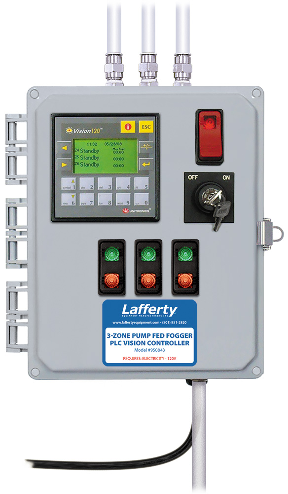 (image for) Lafferty 3-Zone PLC Vision PF Fogger Controller
