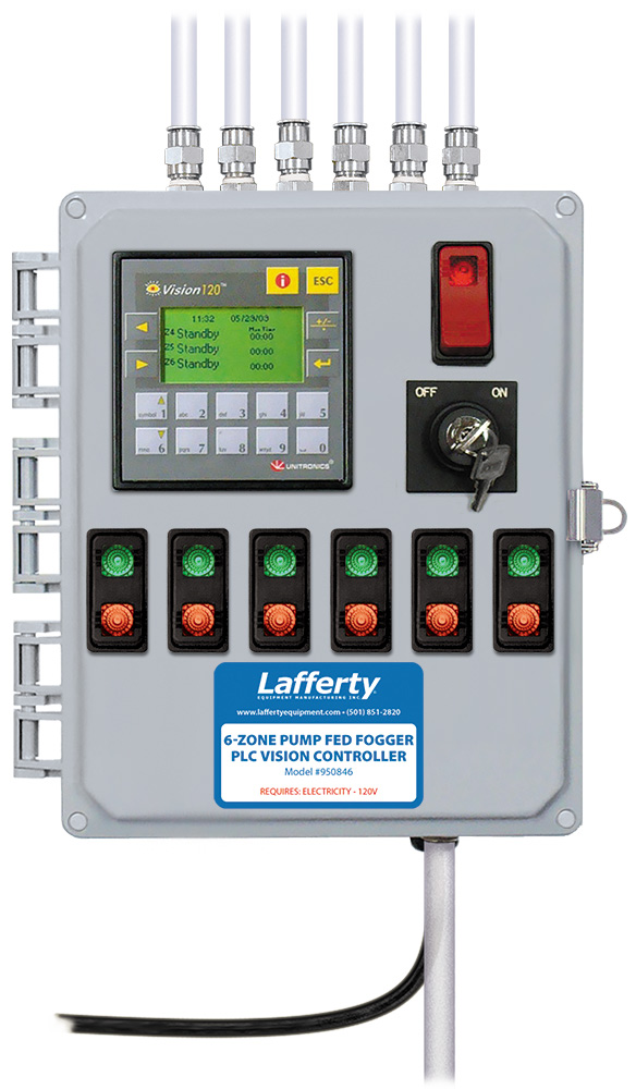(image for) Lafferty 6-Zone PLC Vision PF Fogger Controller