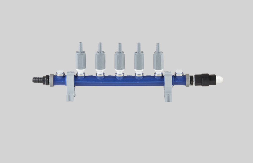 (image for) Viking Dema V Line - 5 Product Manifold With Valve
