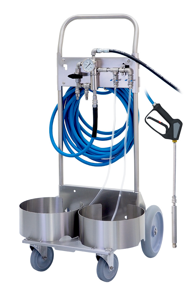 (image for) Lafferty Portable Model 20 SS Bypass 2-Way Airless Foam/Rinse/Spray System
