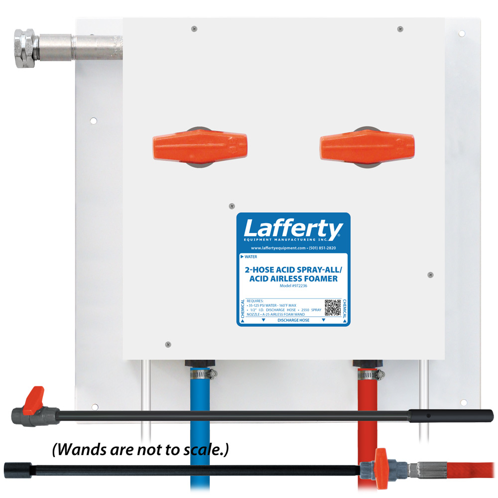 (image for) Lafferty 2-Hose Acid Spray-All / Acid Airless Foamer
