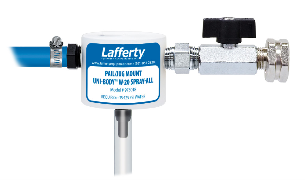(image for) Lafferty Pail/Jug Mount Uni-Body W-20 Spray-All