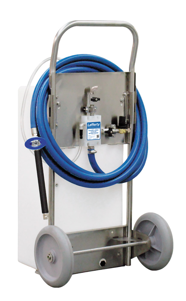 (image for) Lafferty Portable 2-Wheel 20 Gallon Uni-Body LC Foamer
