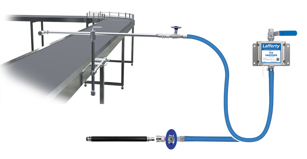 (image for) Lafferty Conveyor-Mate 315 Sanitizer System