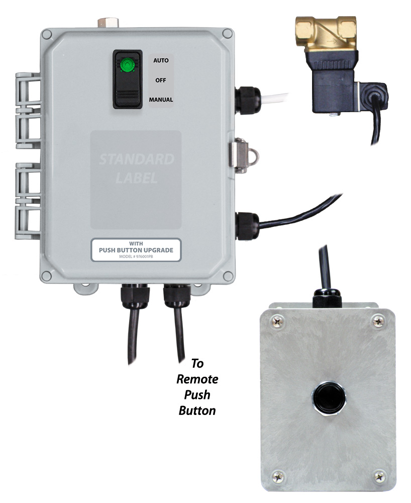 (image for) Lafferty UPGRADE: Push Button for Entryway Foam Sanitizer