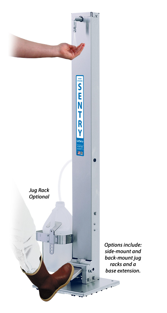 (image for) Lafferty Sentry Hand Sanitizer Dispenser (Floor Mount)