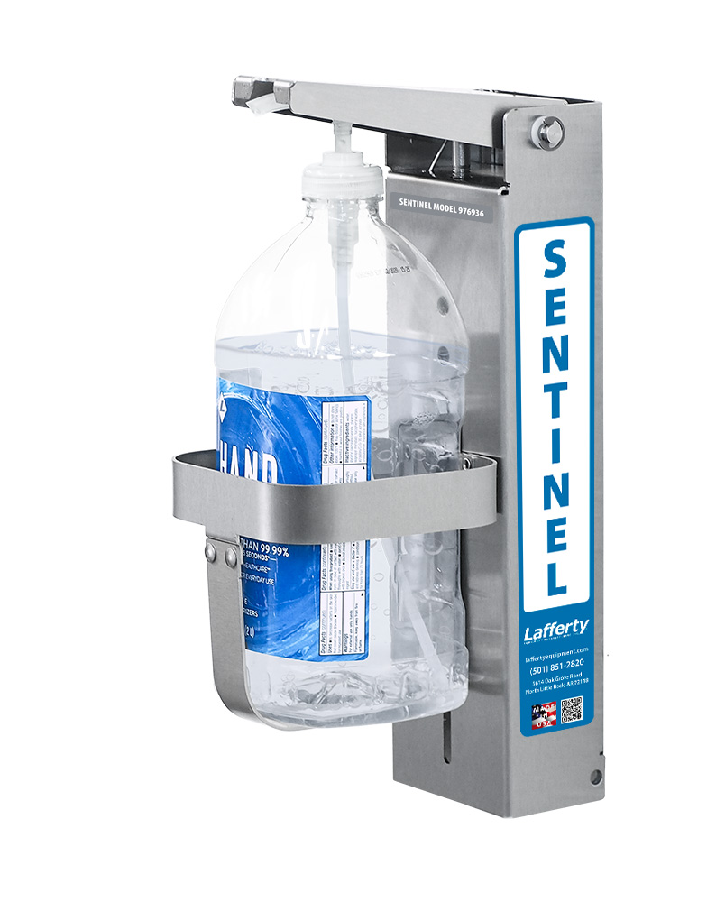 (image for) Lafferty Sentinel 1/2-Gallon Hand Sanitizer Dispenser