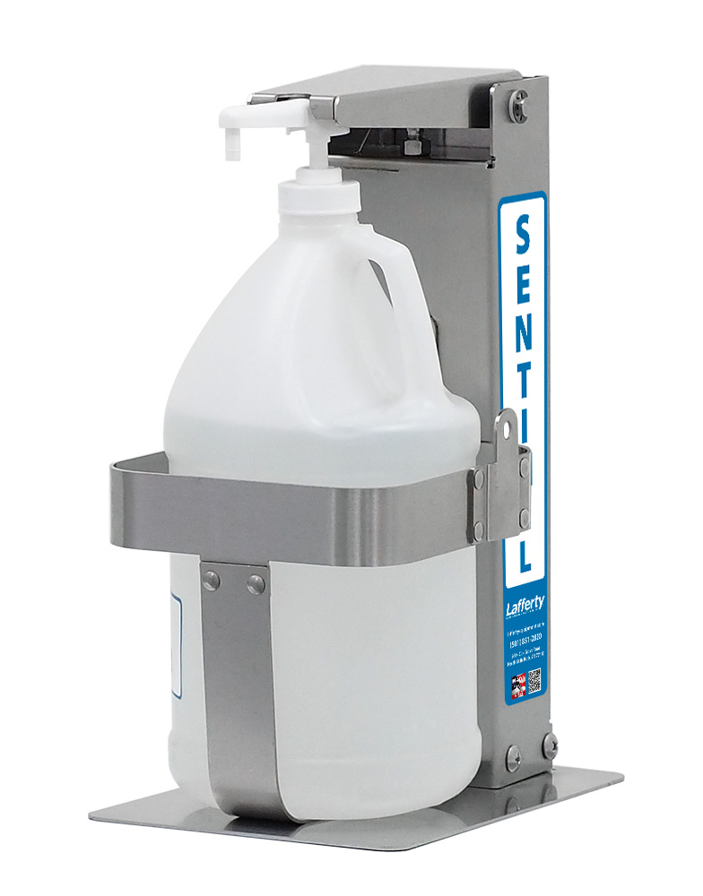 (image for) Lafferty Sentinel 1-Gallon Hand Sanitizer Dispenser - Countertop