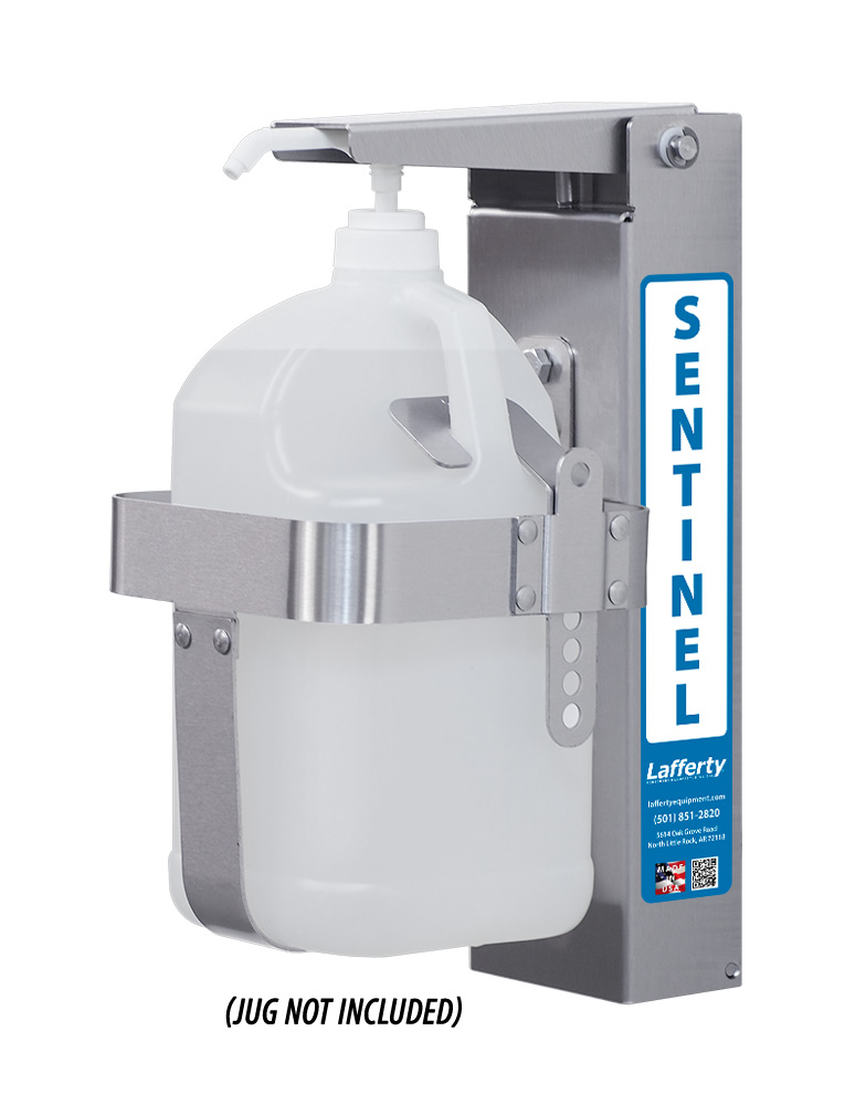 (image for) Lafferty Sentinel 1-Gallon Locking Hand Sanitizer Dispenser