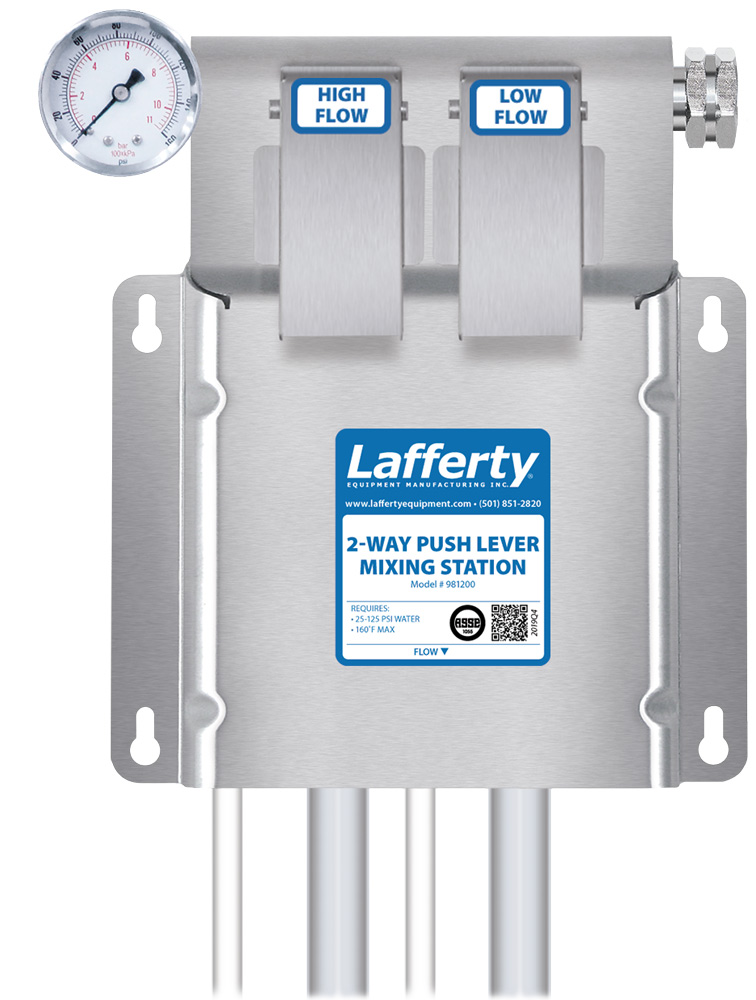(image for) Lafferty 2-Way Push Lever Mixing Station