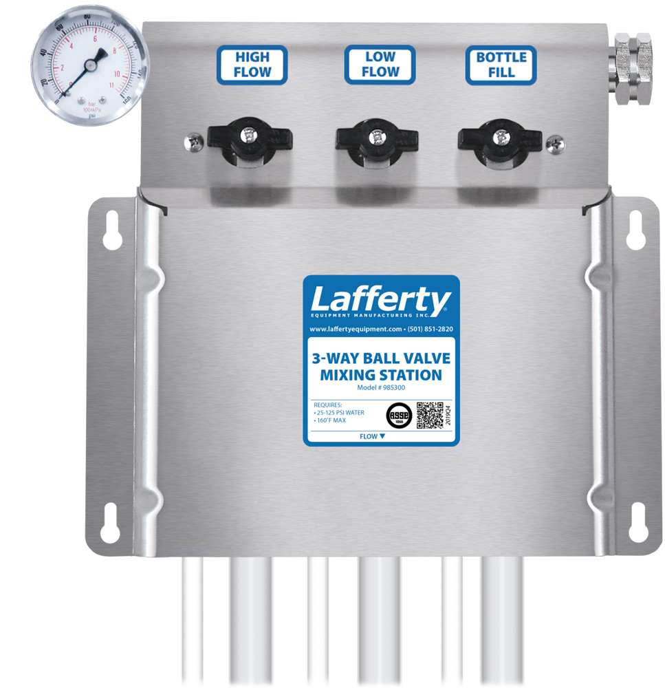 (image for) Lafferty 3-Way Ball Valve Mixing Station