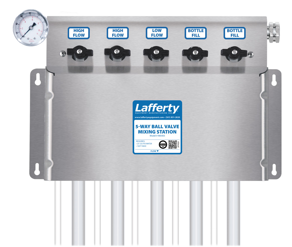 (image for) Lafferty 5-Way Ball Valve Mixing Station