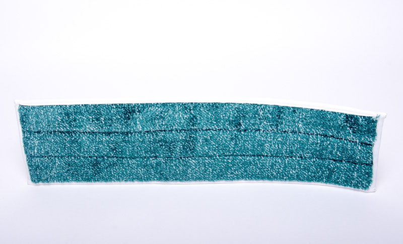 (image for) Green Microfiber Dust Pads, 5.3x18", case of 80
