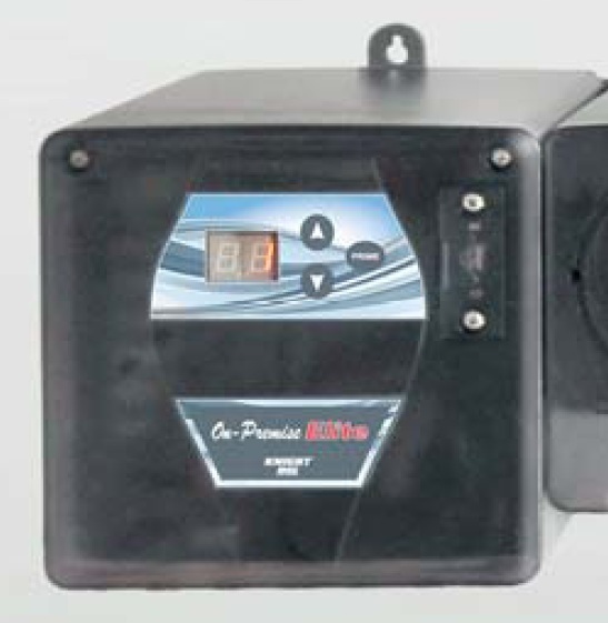 (image for) Knight OP Elite 5200 Series DC peristaltic pump assembly with FLOW METER, (24VDC), 20 oz/min (600 ml/min), 200 rpm