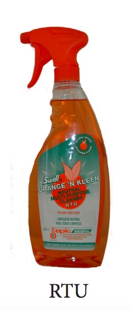 (image for) Simoniz Orange N Kleen, Multipurpose Cleaner, case of 6 x 32 oz 