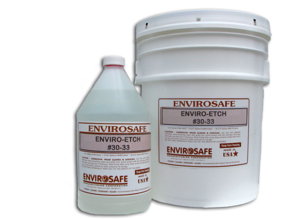 (image for) Enviro-etch GEL, 1 gallon- 200-250 sq.ft./gal