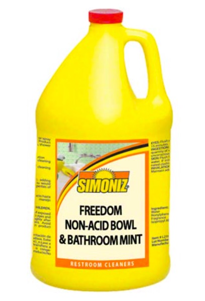 (image for) Simoniz Freedom Non-Acid Bath Cleaner Mint, 5 gallon pail