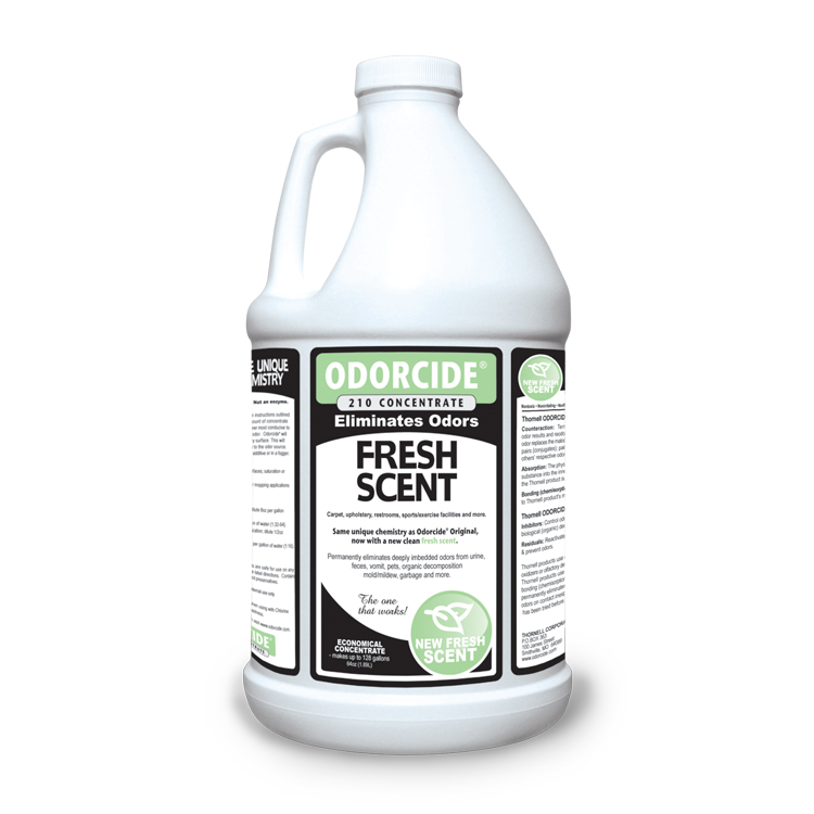 (image for) Odorcide Fresh Scent Concentrate, Case of 4 x 1gal Bottles
