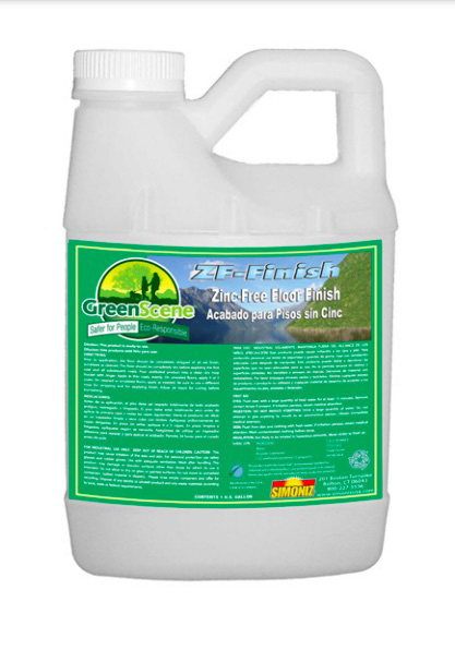 (image for) Simoniz Green Scene ZF Finish, 4 gal case