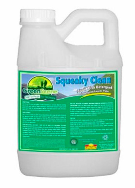 (image for) Simoniz Green Scene Squeaky Clean Dish, 4 gal case
