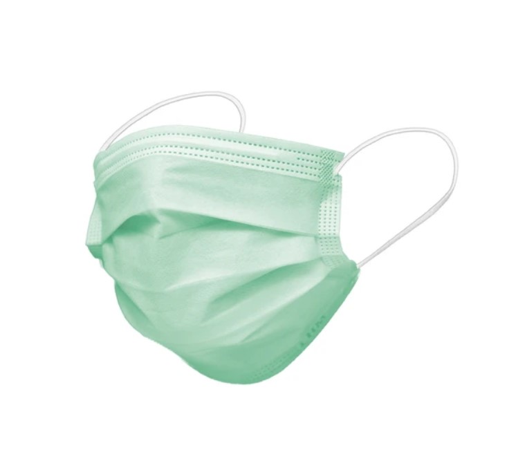 LHM Procedure Mask (Green), ASTM Level 3, Box of 50 [LHME1303 BOX