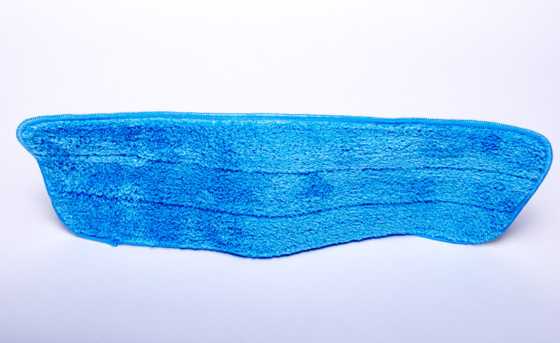 (image for) Blue Trapezoid Microfiber Dust Pads for use with MOP-140 Set Frame/Pole, 17.3", case of 200