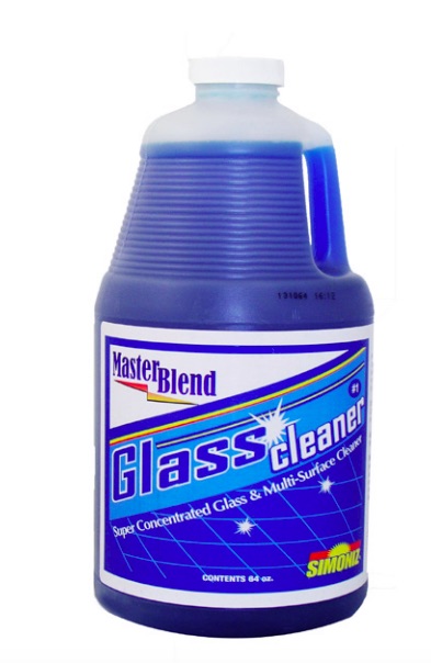 (image for) Simoniz Master Blend Glass Cleaner, case of 6 x 64 oz