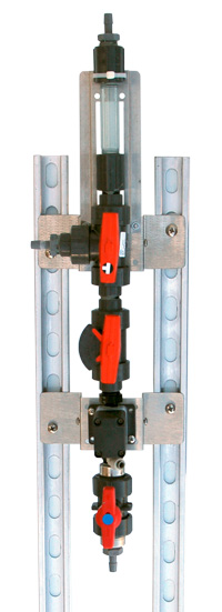 (image for) Knight CT Tunnel Express Module injection assembly with ball metering valve, three way ball valve, two way ball valve and Unistr