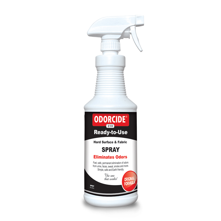 (image for) Odorcide Original R-T-U Spray, Case of 12 x 32oz Spray Bottles