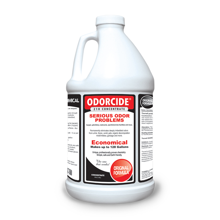 (image for) Odorcide Original 210 Concentrate, Case of 6 x 64oz Bottles