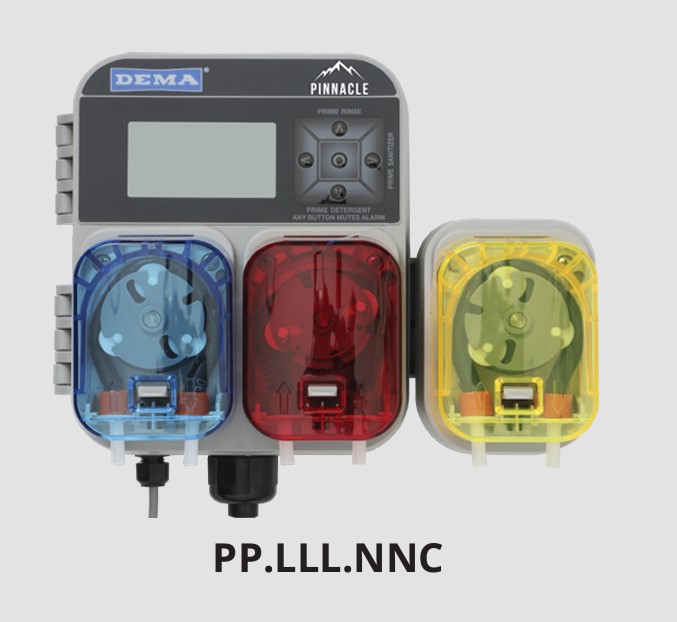 (image for) DEMA Pinnacle Pro 3 Liquid Pump Warewash Dispenser