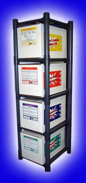 (image for) Janitorial Rack "S-Pack" Box Chemical Dispensing System