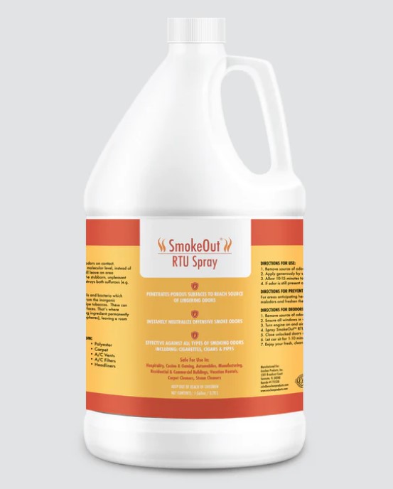 (image for) Smoke Out Odor Remover Spray, case of 4 gallons