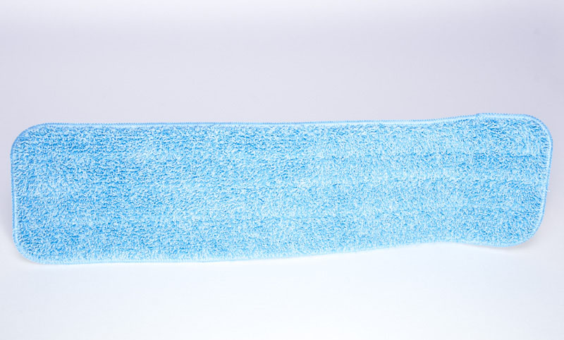 (image for) Blue Microfiber Wet Pads, 5.3x18", case of 125