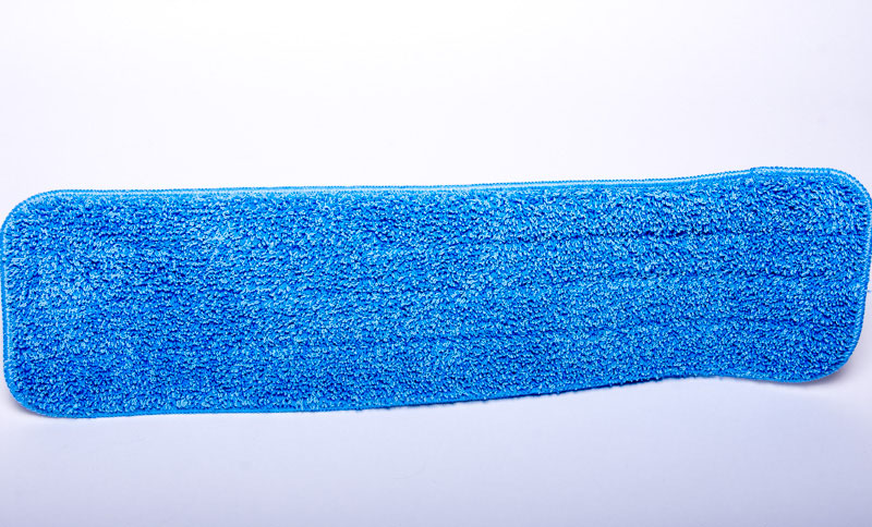 (image for) Dark Blue Microfiber Wet Pads, 5.3x20", case of 125